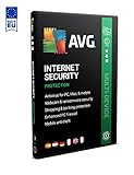 AVG Internet Security 2023 | Multidispositivo | 1 Anno | 10 dispositivi | Protezione antivirus | Box