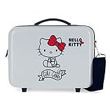 Hello Kitty Girl Gang Beauty case adattabile, 29 x 21 x 15 cm