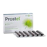 BIOS LINE Prostel, Integratore Alimentare, Per la Funzionalità della Prostata e Delle Vie Urinarie, 30 Capsule Molli, Senza Glutine