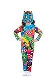 Smiffys Costume Monster Party, Costume integrale e maschera