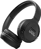 JBL Tune 510BT Cuffie On-Ear Wireless, Bluetooth 5.0, Pieghevole, Microfono Integrato, Connessione Multipoint e ad Assistente Vocale, fino a 40 Ore di Autonomia e Ricarica Veloce, Nero