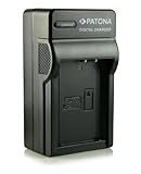 PATONA 3in1 Caricatore per LP-E10 compatibile con Canon EOS 1100D, 1200D, 1300D, 2000D, 4000D, Kiss X50, X70, X80, Rebel T3, T5, T6