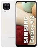 Samsung Galaxy A12 - Smartphone 64GB, 4GB RAM, Dual Sim, White
