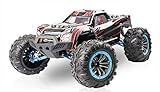 Amewi 22569 Crusher Monster truck brushless 4WD 1:10 80km/h RTR, nero/rosso