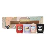 Yankee Candle Confezione regalo | 4 candele votive profumate | Mix di cera di miscela di soia | Regali perfetti per le donne