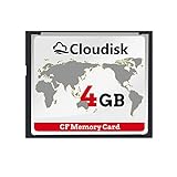 Cloudisk 4 GB Prestazioni della scheda di memoria 4gb Compact Flash della scheda CF per fotocamere digitali