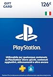 126€ PlayStation Store Gift Card per PlayStation Plus | Account italiano [Codice per email]