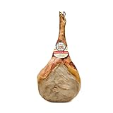 Prosciutto Crudo San Daniele | Con Osso | 9,5 kg | Produzione Artigianale | dal 1906 | Senza conservanti/glutine/lattosio