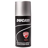 DUCATI | 1926 - Deodorante Uomo Spray, Fragranza Decisa e di Forte Carattere, Deodorante Ducati Spray con Fragranza Legnosa, Orientale e Ambrata, Made in Italy, 150 ml