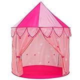 Yoobe 5pc Princess Tent for Girls Gioca Tent Princess Castle - Bonus Princess Dress up Set di costumi Tutu