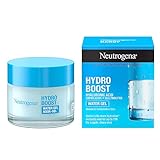 Neutrogena Hydro Boost Acqua Gel, Crema idratante viso in gel leggero a base acqua, Crema viso Acido Ialuronico per un idratazione intensa, Ideale per pelle mista e sensibile, 50 ml
