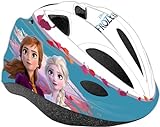 Disney Frozen II Casco da Bicicletta Easy Bambino - Il segreto di Arendelle Frozen 2 Casco di Protezione per Bambini Taglia Regolabile 52-56 cm