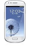 Samsung Galaxy S3 mini I8190 Smartphone, Display AMOLED da 10.2 cm (4 Pollici), Dual Core, 1 GHz, 1 GB RAM, Fotocamera 5 Megapixel, Android 4.1, Bianco marmo [Germania]