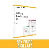 Office 2019 Professional Plus | Versione Perpetua | 1 PC | Box Sigillato | Fattura
