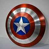United Decor Capitan America Shield – Scudetto in metallo fatto a mano replica First Avenger Shield