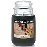Yankee Candle candela profumata in giara grande | Cantando canti natale | durata: fino a 150 ore