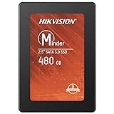 Hikvision SSD 480GB, SSD Interno, 3D NAND SATA III 6GB/s, 2.5" Unità a Stato Solido Interne, Velocità di Lettura Fino a 560 MB/sec, Scrittura 520MB/s- Minder-S
