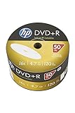 HP – DVD + R 16x, 50 pezzi, adatti per stampanti a getto d’inchiostro