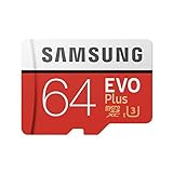 Samsung Memorie MB-MC64GA EVO Plus Scheda microSD da 64 GB, UHS-I U3, Fino a 100 MB/s, con Adattatore SD