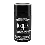 Toppik Fibre di cheratina per la costruzione dei capelli, Nero (Black), 12 g