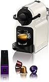 Nespresso Inissia XN1001, Macchina da caffè di Krups, Sistema Capsule Nespresso, Serbatoio acqua 0.7L, White