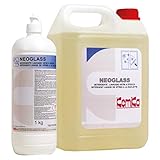 KEMIKA-NEOGLASS Kg 5 detergente liquido per lavaggio vetri a stecca