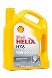 Shell Olio lubrificante per motori Helix HX6 10W-40 5 litri