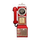 Vintage Vecchio Modello Telefono A Parete Nostalgia Caffetteria Bar Decorazione Della Parete Puntelli Decorazione Fotografia Telefoni antichi Quadrante Antico Telefono Da Parete Antico Montato NUOVO