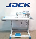Konsew JACK A2 Macchina per Cucire Industriale con Rasafilo Automatico, in Metallo