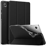 MoKo Custodia Compatibile con Samsung Galaxy Tab A9 8.7" 2023 (SM-X110/X115/X117), Smart Cover Ultrasottile in TPU con Supporto a Tre Ante Custodia Galaxy Tab A9 8.7" 2023, Nero