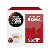 NESCAFÉ DOLCE GUSTO Espresso Roma Caffè, 6 Confezioni da 16 capsule (96 capsule)