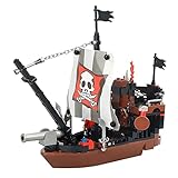 COGO Nave pirata Giocattolo Barche e navi Giocattolo da costruzione Regali di Natale Sea Rover Boys Present 167pcs-3118