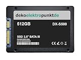 dekoelektropunktde Disco rigido SSD da 512GB compatibile con ASUS M4A87TD/USB3 Scheda madre, Ricambio alternativo 2,5" pollici SATA3