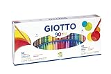 GIOTTO Stilnovo & Turbo Color - Box Da 50 Matite A Pastello E Pennarelli A Punta Fine + 40 Pennarelli, 2.8-3.3 mm, Colori Assortiti