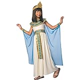 Morph Costume Cleopatra da ragazza, costume da carnevale, taglia L