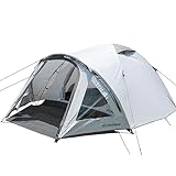 EchoSmile Tenda da Campeggio per 4 Persone,Impermeabile Ultraleggera Tenda,Facile da Installare,3-4 Stagioni Tenda Campeggio per Escursioni All aperto