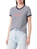 Levi s Graphic Perfect Ringer Tee, Donna, Poster Logo Teeny Night Sky, S