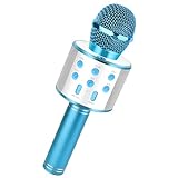 Microfono Karaoke Bluetooth, Microfono Karaoke per Bambina, Microfono Regalo Giocattoli