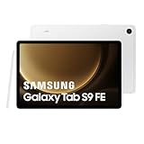 Samsung Galaxy Tab S9 FE Tablet 10.9   Wifi 256GB S Pen Incluse Batteria Lunga Durata Certificazione IP 68, Argento, Versione FR