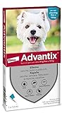 Advantix Spot-on Per Cani oltre 4 kg fino a 10kg, 1 pipetta, 0.4 ml