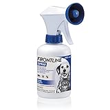FRONTLINE Spray 250 ml, Antiparassitario per Cani e Gatti e Cuccioli dal Secondo Giorno di Vita, a Lunga Durata, Elimina e Protegge da Zecche, Pulci e Pidocchi