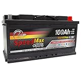 Batteria Speed Max 100Ah AGM 850A Start&Stop 12V