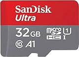 SanDisk Ultra Scheda di Memoria microSDXC con Adattatore SD, fino a 120 MB/s, Prestazioni dell App A1, Clase 10, U1, 32 GB