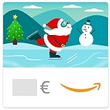 Buono Regalo Amazon.it - Digitale - Babbo Natale sui pattini da ghiaccio