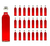 24 bottiglie di vetro vuote 250ml bottiglia di succo di liquore MAR Oi birra vino fabbrica succo di acqua e aceto SLK