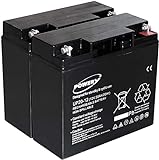 akku-net Batteria Gel di Piombo per: ups APC Smart-ups 1500 20Ah (sostituisce Anche 18Ah), 12V, Lead-Acid