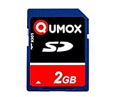 QUMOX 2GB 2048MB SD Scheda di memoria da per telefono cellulare con fotocamera mp3 mp4 trasmettitore FM