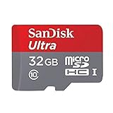 Sandisk Ultra Imaging Scheda di Memoria MicroSDHC da 32 GB + Adattatore SD fino A 80 Mb/Sec, UHS-I Classe 10, [Vecchio Modello]