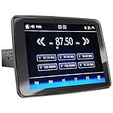 XOMAX XM-V911R - Autoradio con 9 pollici, 22,8 cm, XXL, girevole, schermo touch screen girevole, mirrorlink per Android I musica Bluetooth, 1 USB, 2. USB con funzione di ricarica, SD, Aux I 1 DIN