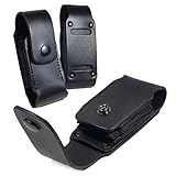 TUFF LUV Genuine Leather Case Sheath Pouch for Leatherman Charge/Charge TTI - WP951 - Black